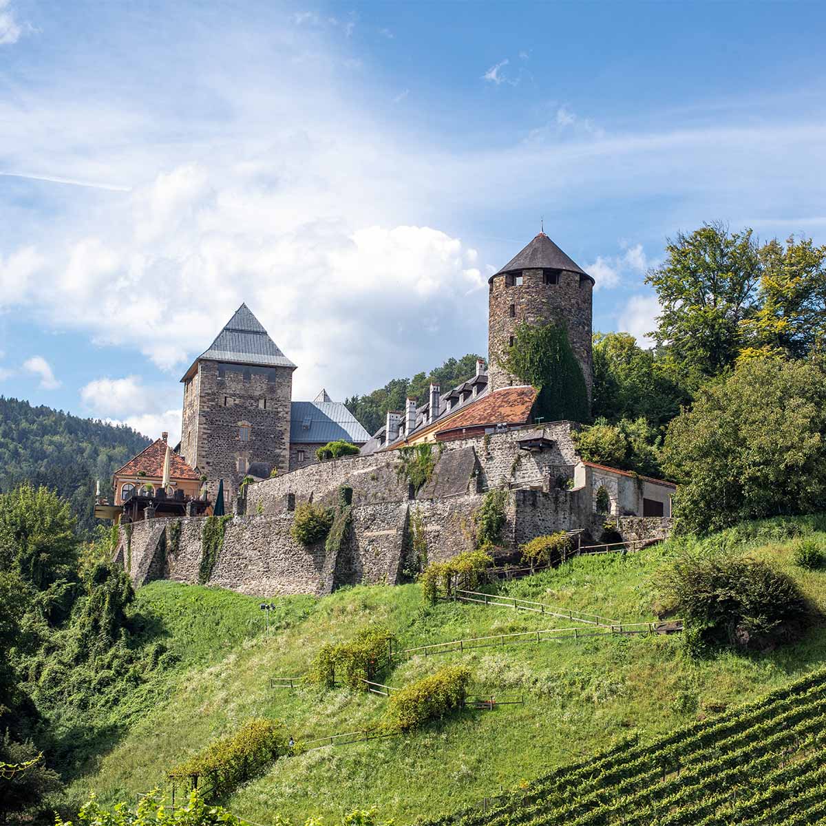 Ein Blick auf Deutschlandsberg