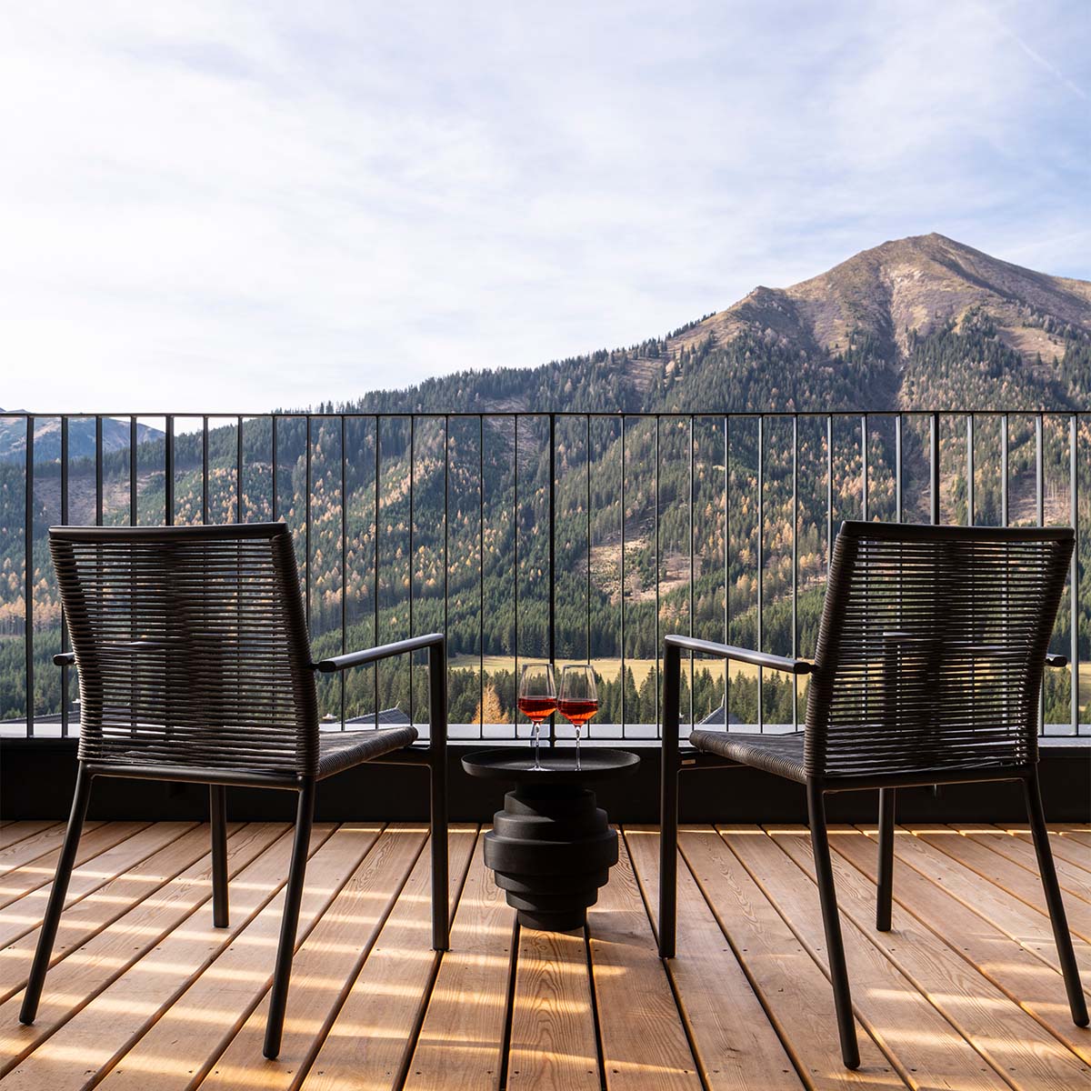 Wirtsalm Chalet-Ausblick