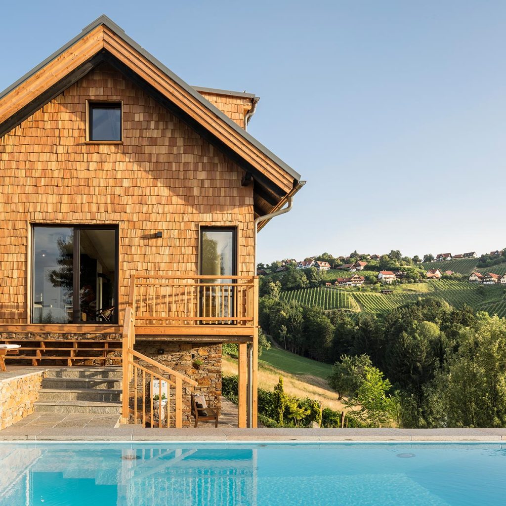 Chalet Hochgrailblick- luxury-chalet-rental-vacation-austria-pool-vineyard